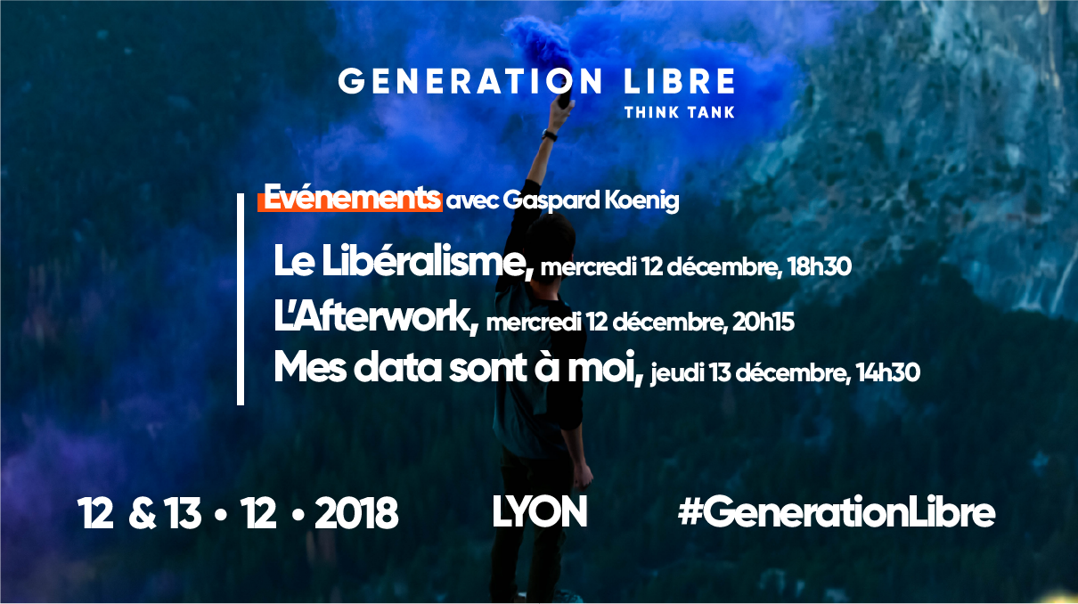 Les 12 & 13 décembre, GénérationLibre est à Lyon !