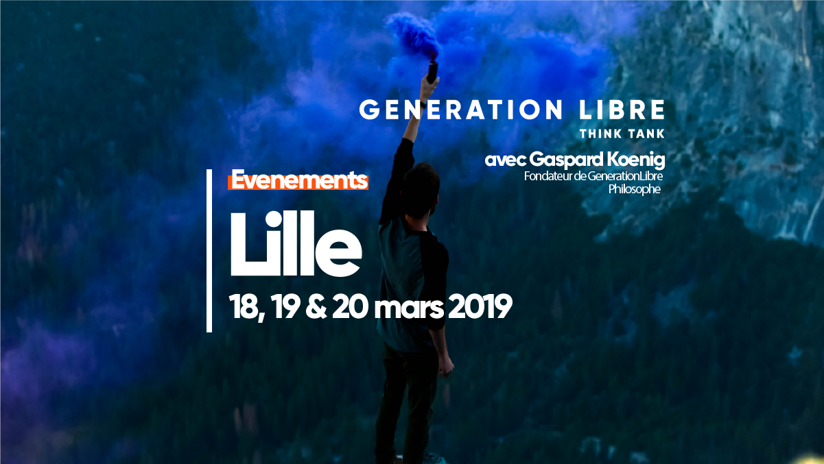 Les 18, 19 & 20 mars, GenerationLibre est à Lille !