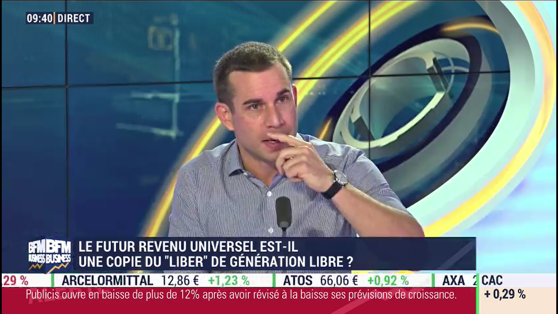 Revenu universel, impôts : le regard éco de Maxime