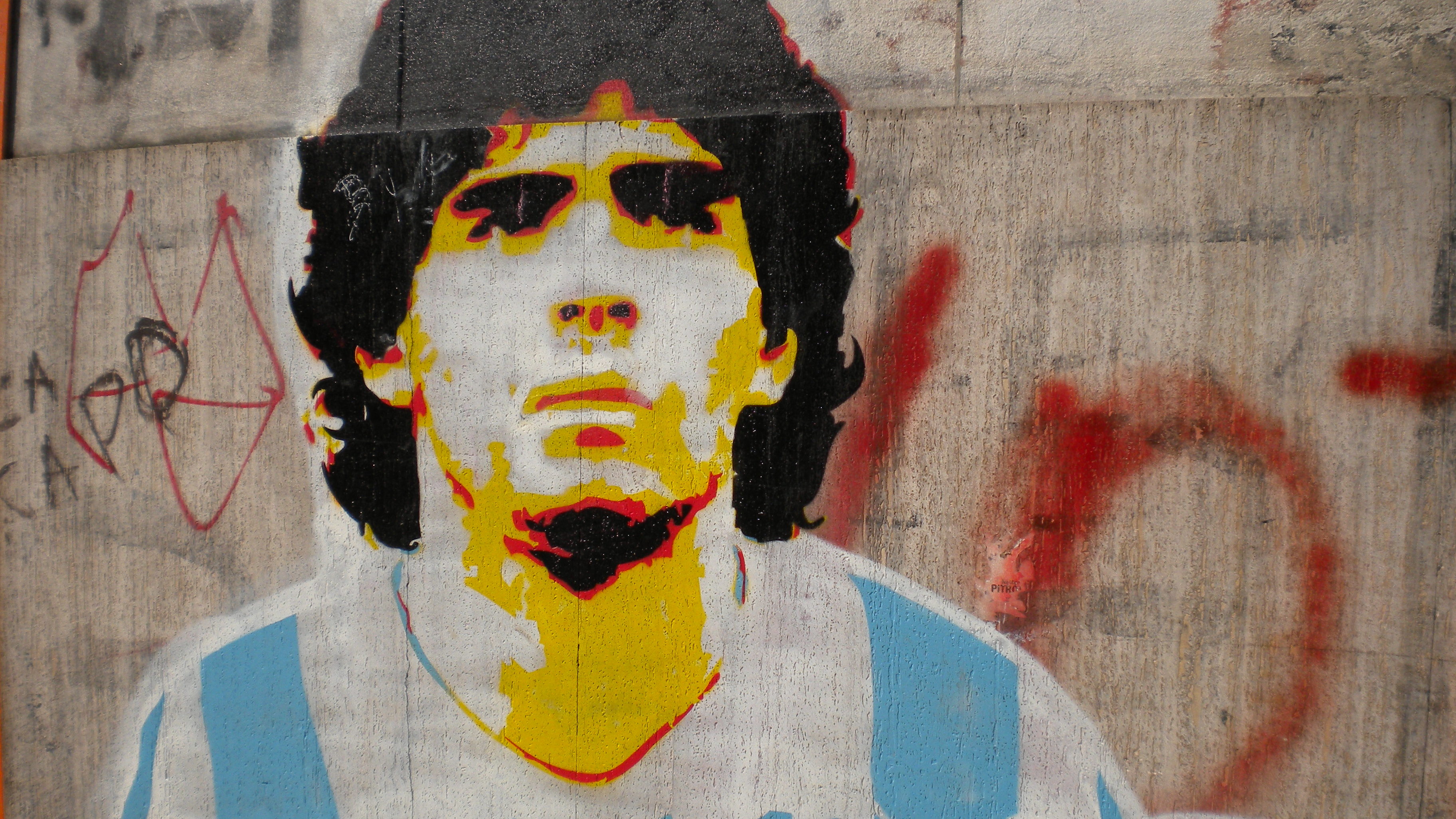 La main visible de Maradona