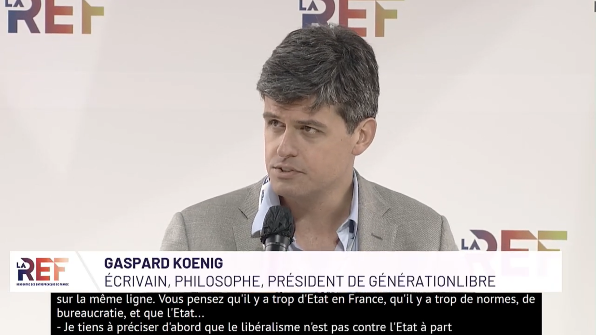 « La France vit dans une douce anarchie. » Gaspard Koenig