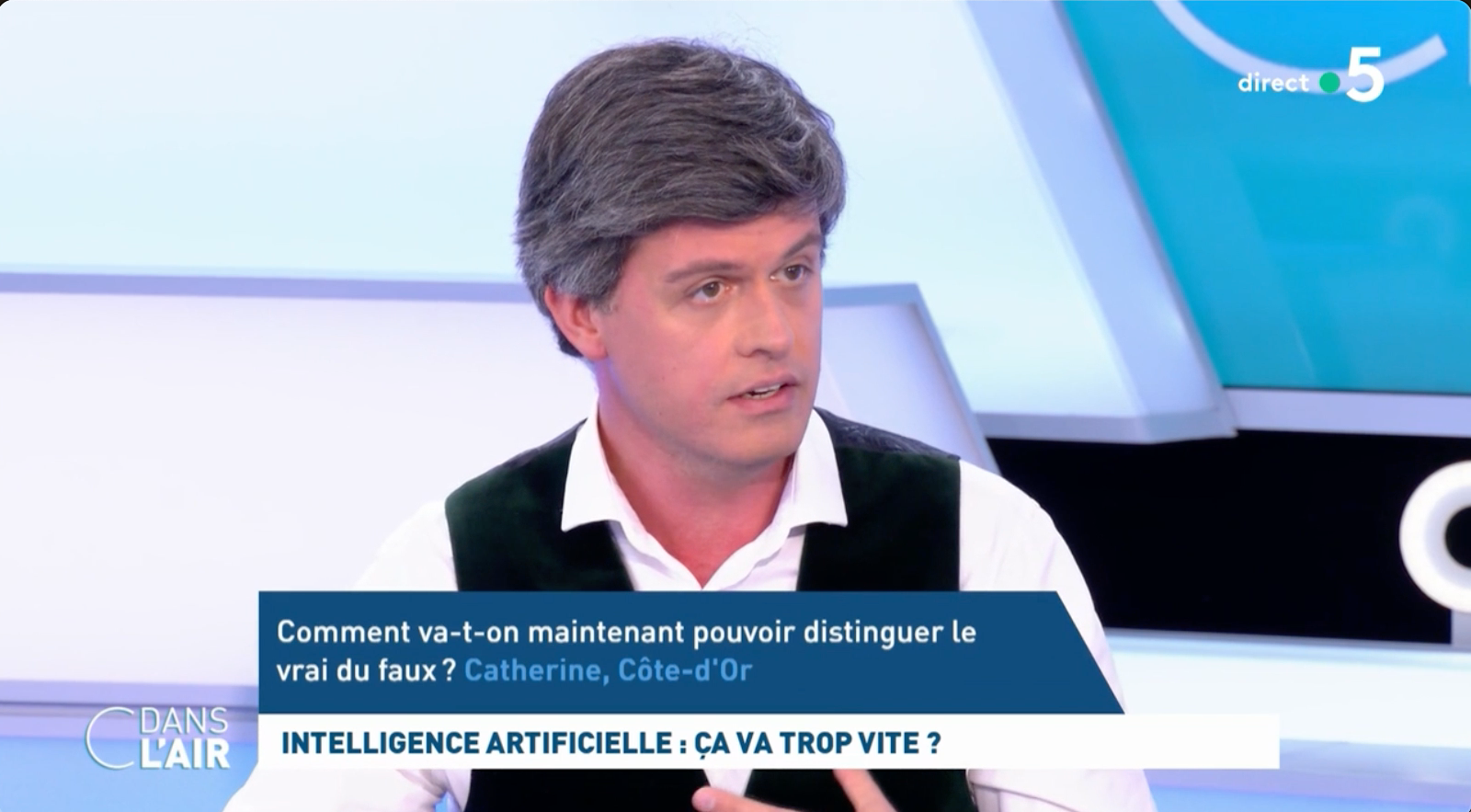 « Une bombe cognitive » : l’IA vue par Gaspard Koenig