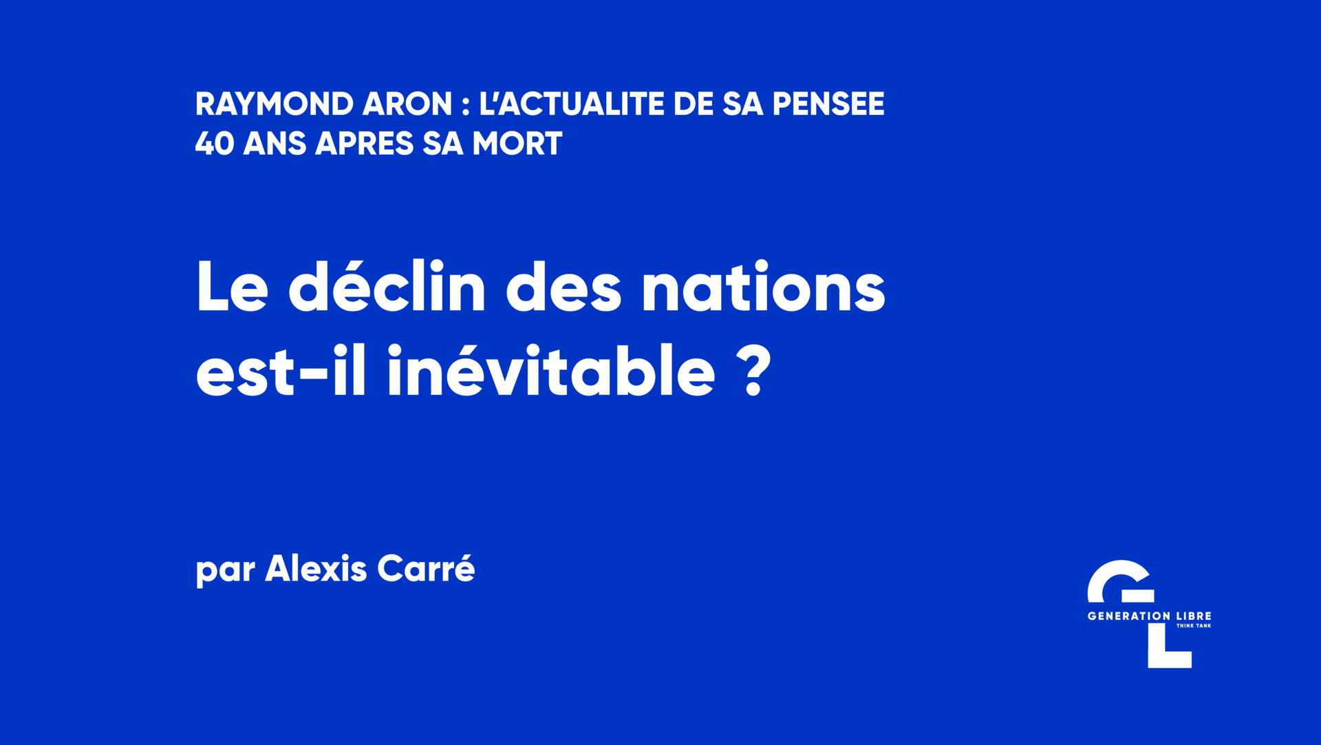 Le déclin des nations est-il inévitable ?